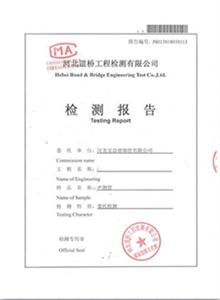 邢台公司检测报告